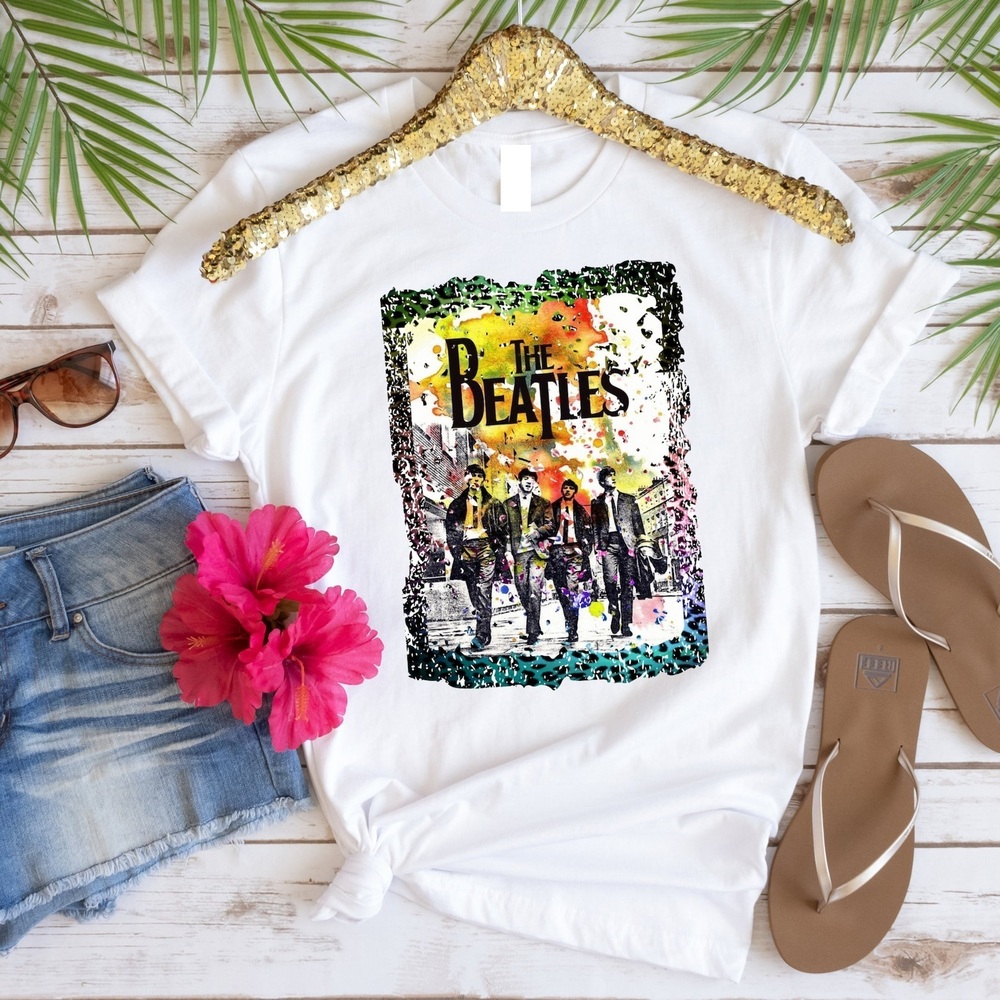 Concert T-shirt 1970_s Classic Rock Music Tee